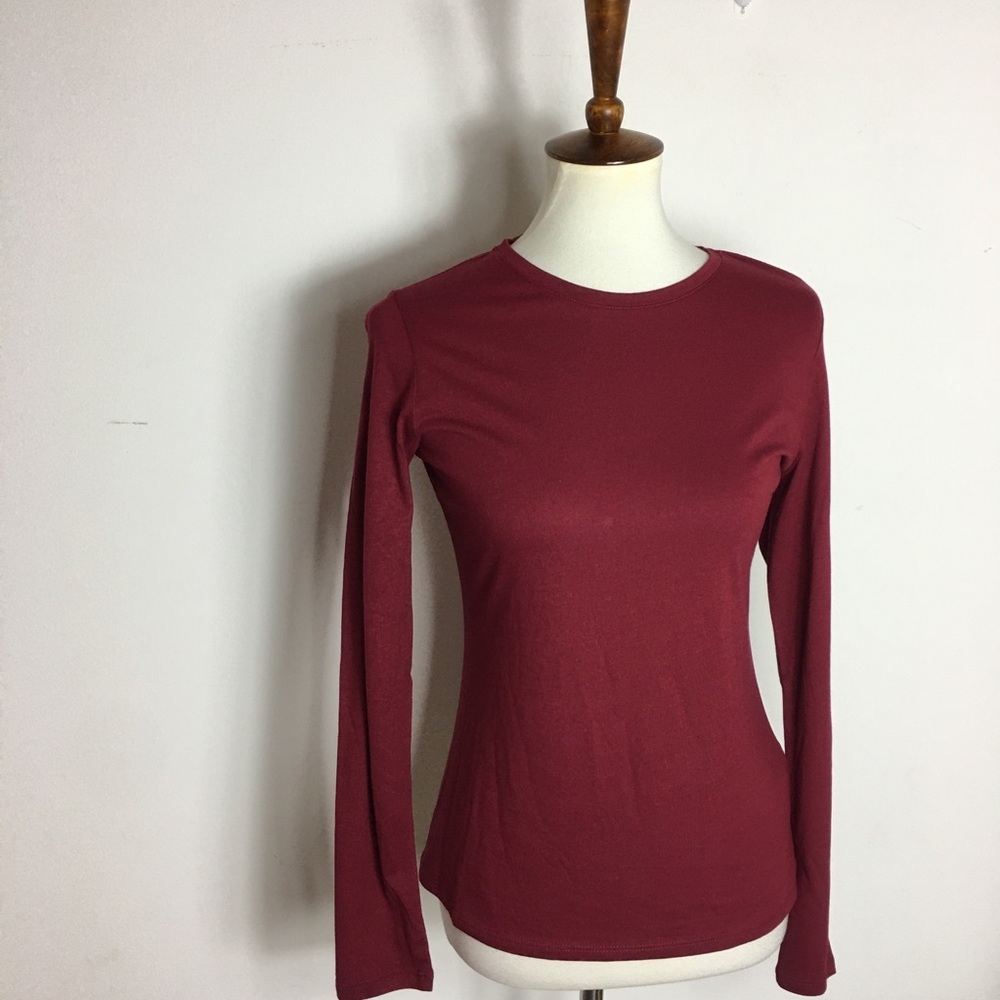 Boden Red long Sleeves T-shirt